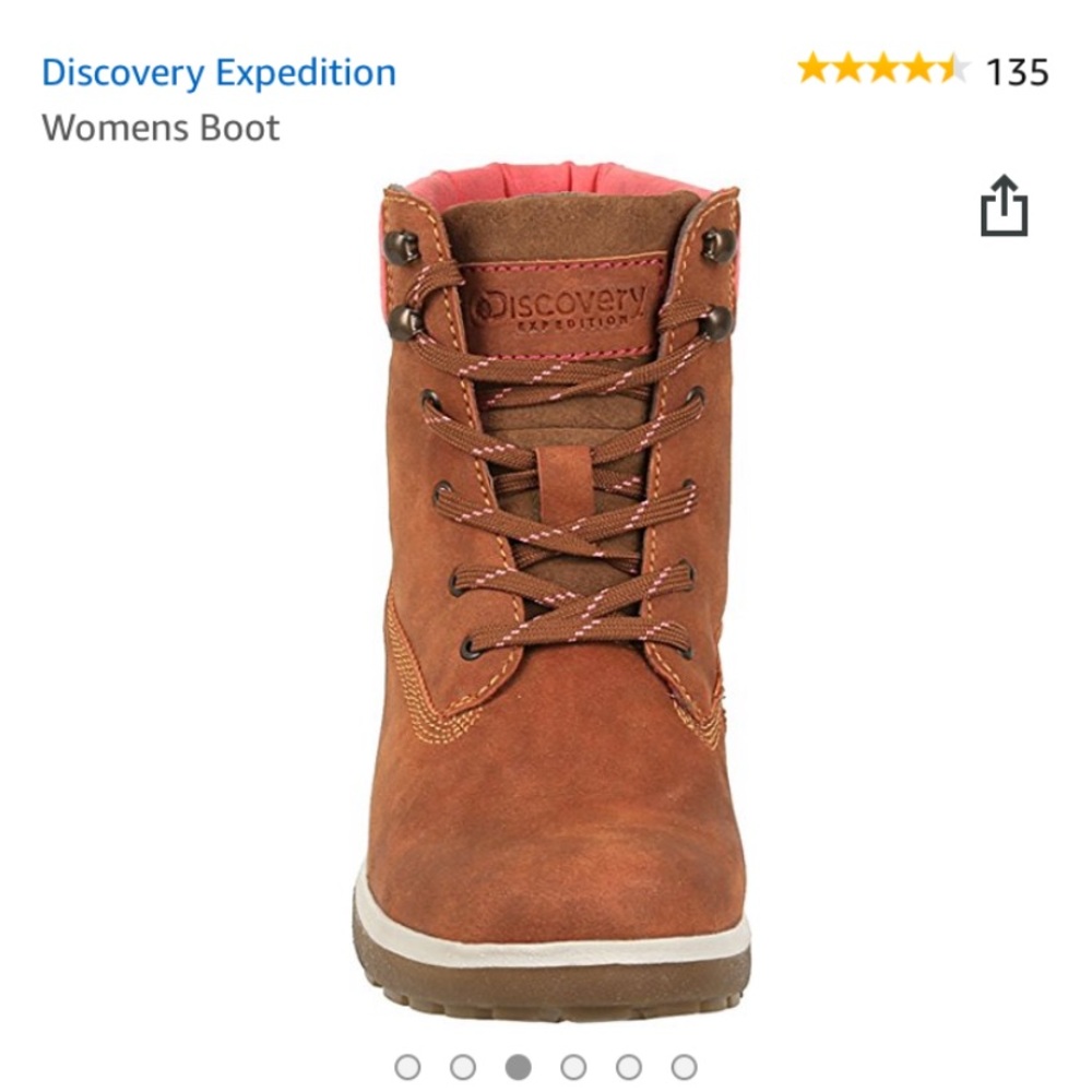 LEATHER HIKING BOOTS! Never worn!! Great reviews